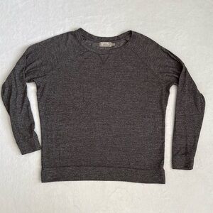 Nation LTD | Crewneck Long Sleeve Knit Lightweight Sweatshirt Shirt W51HAMX (S)